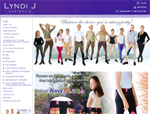 Tablet Screenshot of lyndij.com.au